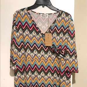 Maggie tang Wraparound dress long